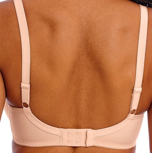 NWT Freya Fancies Full Figure Underwire Balconette Natural Beige Bra 34K - Picture 2 of 6